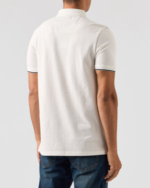 Sakai Polo Shirt Winter White/House Check