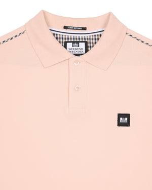 Sakai Polo Shirt Peachy/House Check