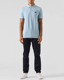 Sakai Polo Shirt Winter Sky/Blue House Check