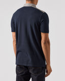 Costa Polo Shirt Navy/House Check
