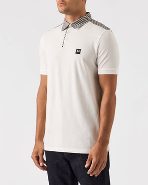 Costa Polo Shirt Winter White/House Check