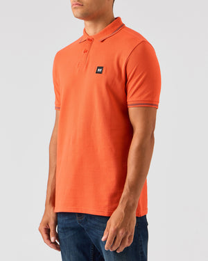 Colombi Polo Shirt Orange Peel
