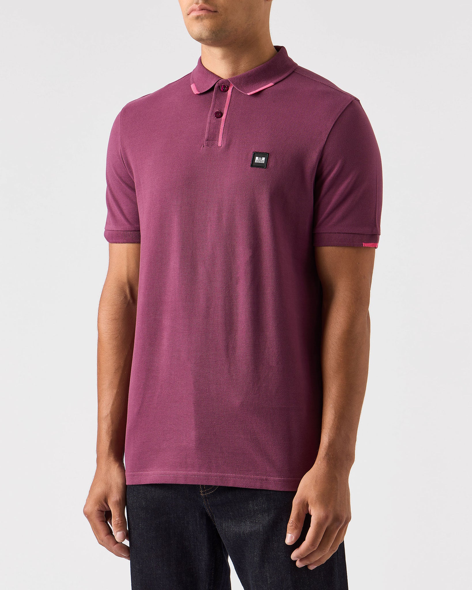 Rivas Polo Shirt Deep Plum