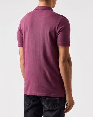 Rivas Polo Shirt Deep Plum