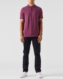 Shore Polo Shirt Deep Plum