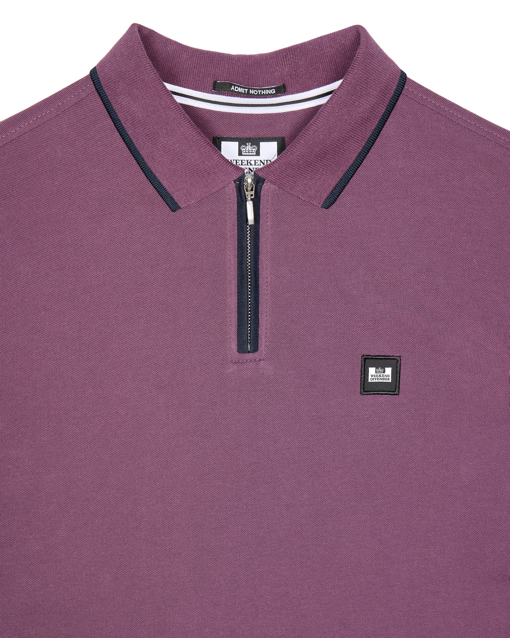 Shore Polo Shirt Deep Plum