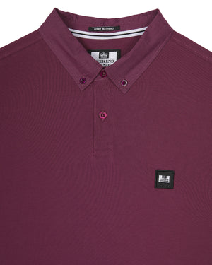 Schooling Polo Shirt Deep Plum