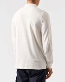 Boman Long Sleeve Polo Shirt Winter White