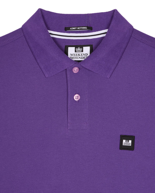 Caneiros Polo Shirt Allium Purple