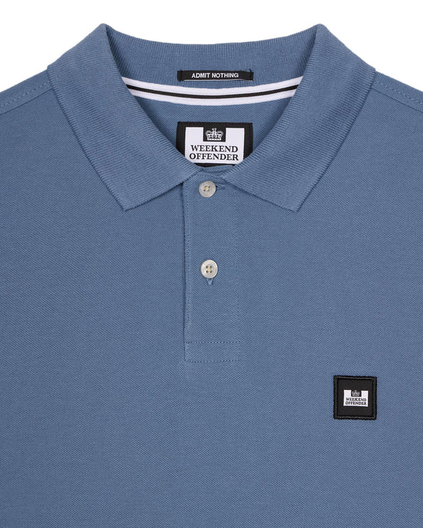 Caneiros Polo Shirt Baltic Blue