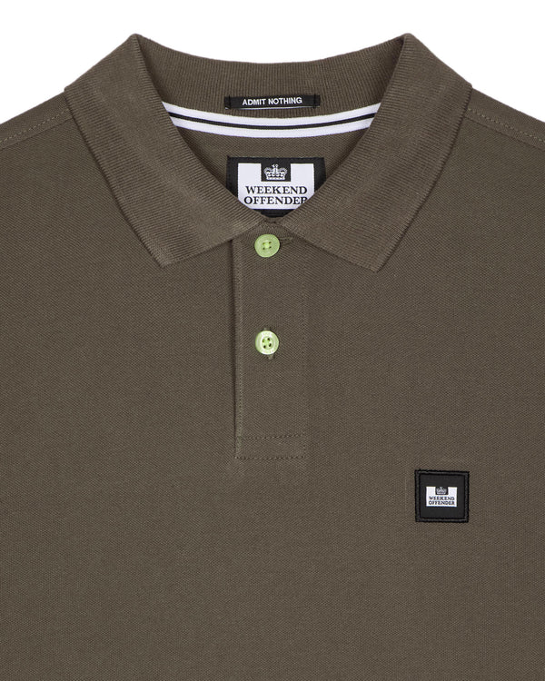 Caneiros Polo Shirt Castle Green