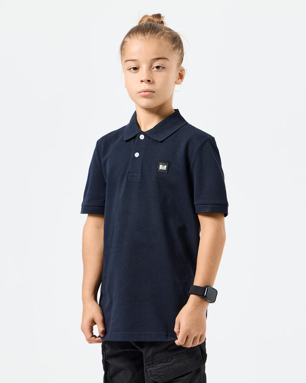 Kids Caneiros Polo Shirt Navy