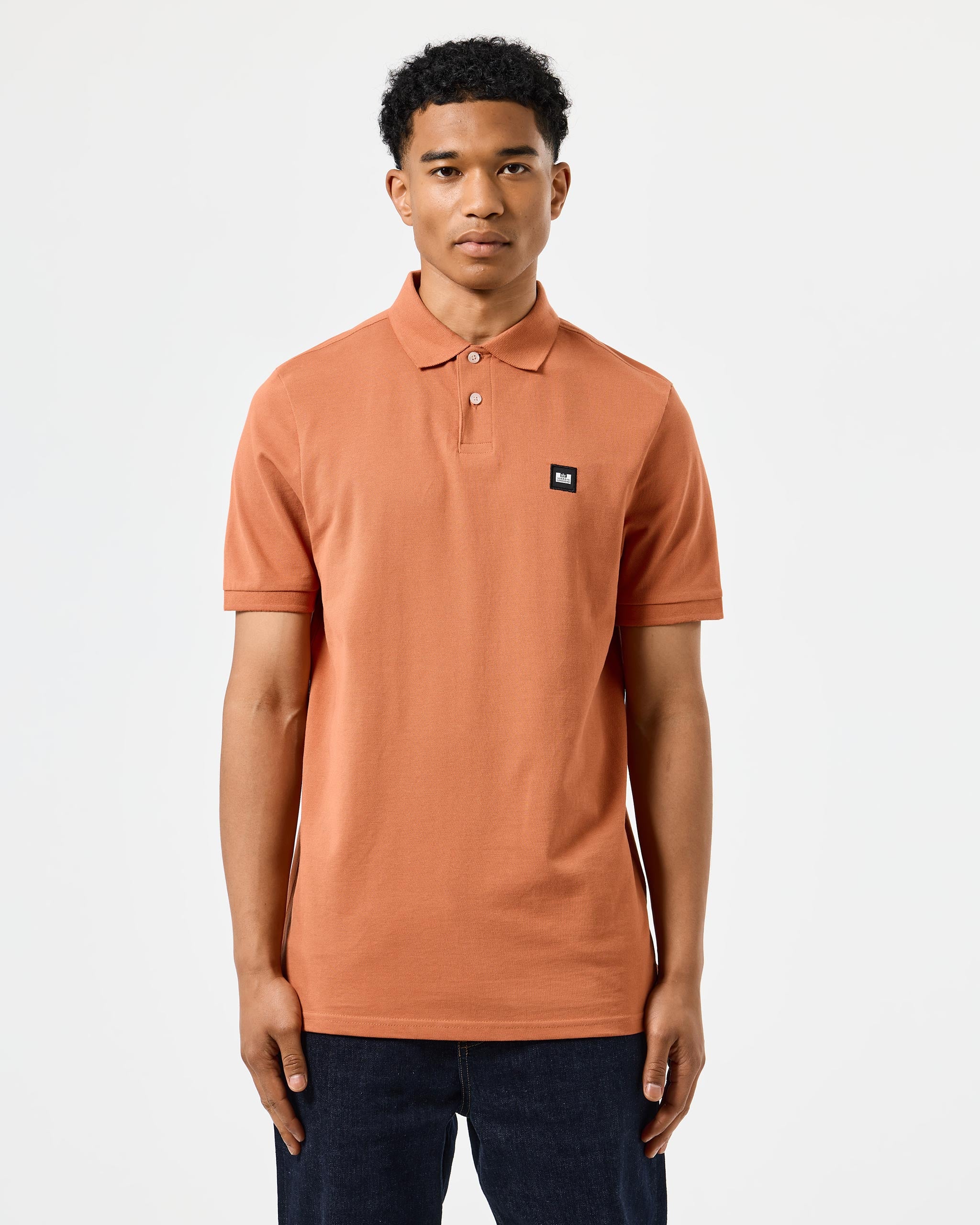 Caneiros Polo Shirt Uluru Orange