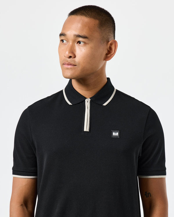 Shore Polo Shirt Black/Rhino