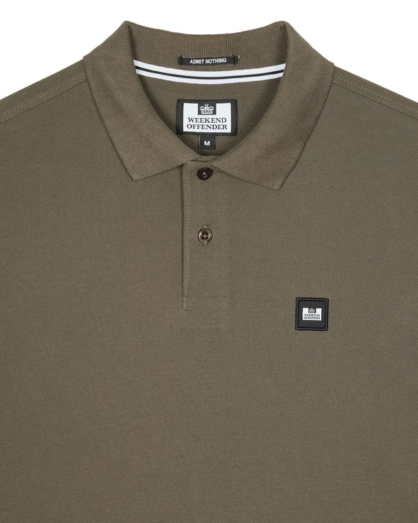 Dice Polo Shirt Castle Green