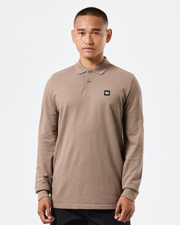 Dice Polo Shirt Mocha Brown