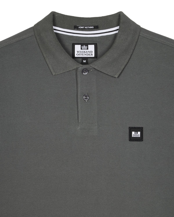 Dice Polo Shirt Zinc