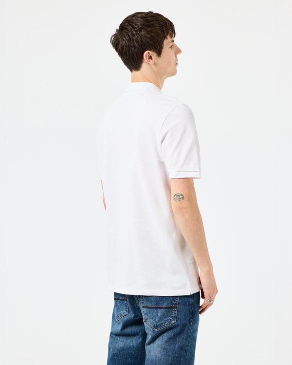 Spence Polo Shirt White/Mid House Check