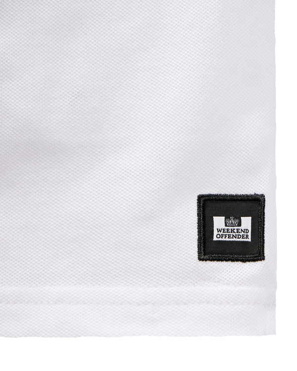 Spence Polo Shirt White/Mid House Check