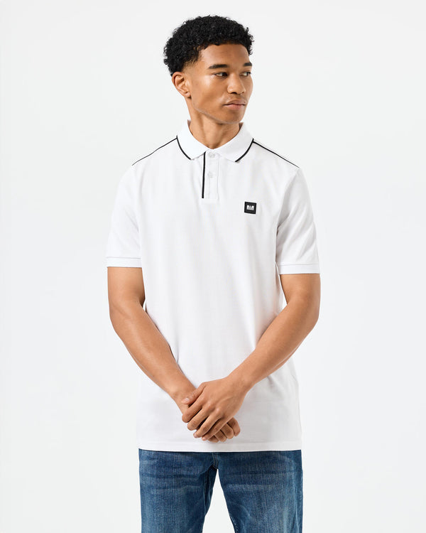 Astola Polo Shirt White/Black