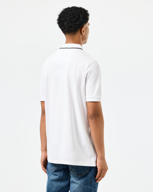 Astola Polo Shirt White/Black