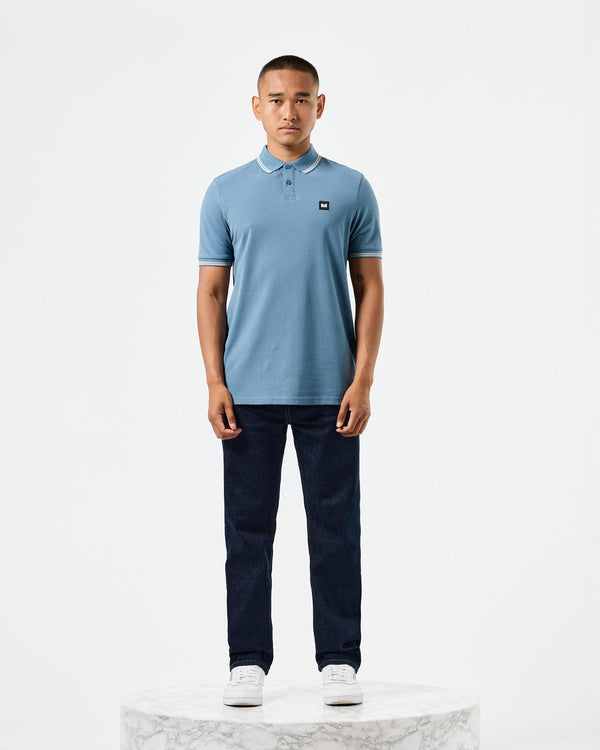 Farina Polo Shirt Baltic Blue/Rhino