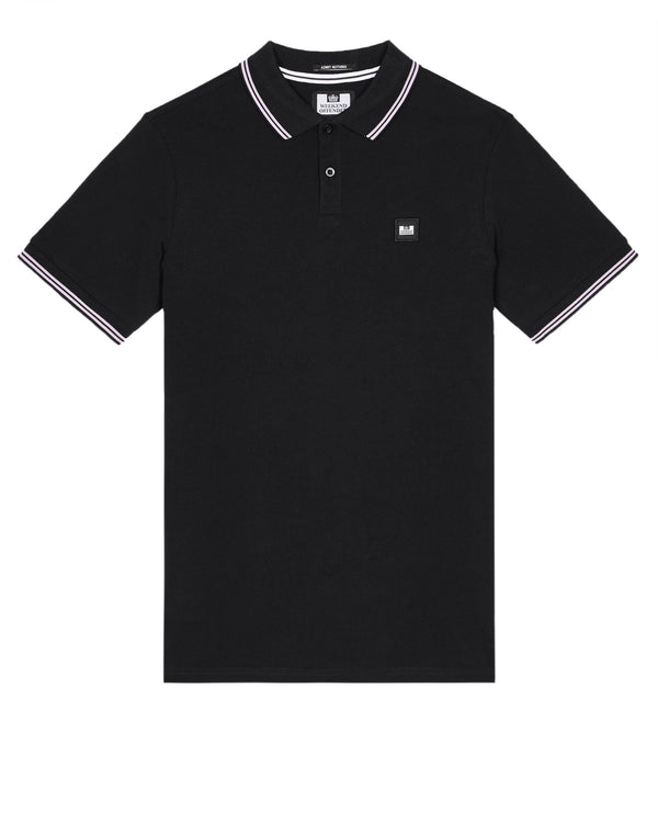 Farina Polo Shirt Black/Snap Dragon