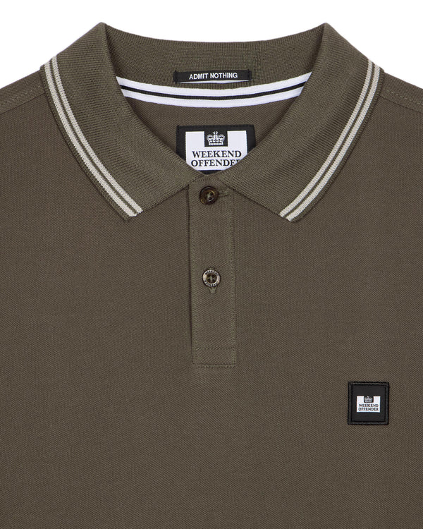 Farina Polo Shirt Castle Green/Rhino