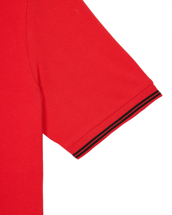 Farina Polo Shirt Cayenne Red/Black