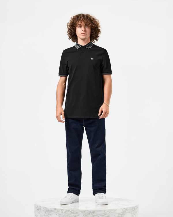 Comas Polo Shirt Black/Zinc