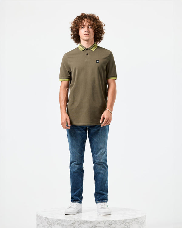 Comas Polo Shirt Castle Green/Keylime