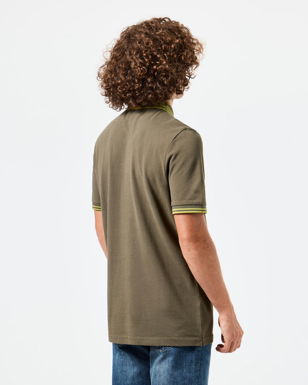 Comas Polo Shirt Castle Green/Keylime