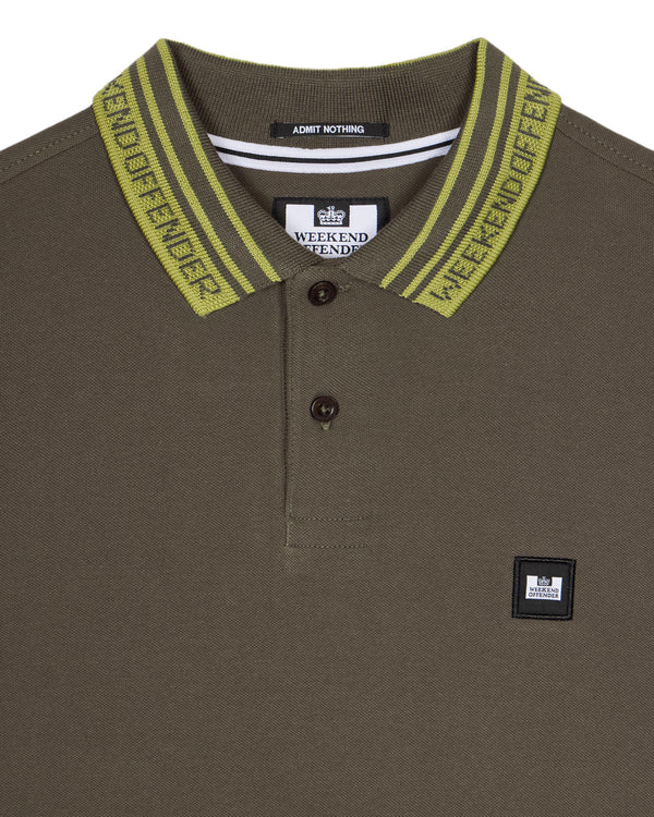 Comas Polo Shirt Castle Green/Keylime