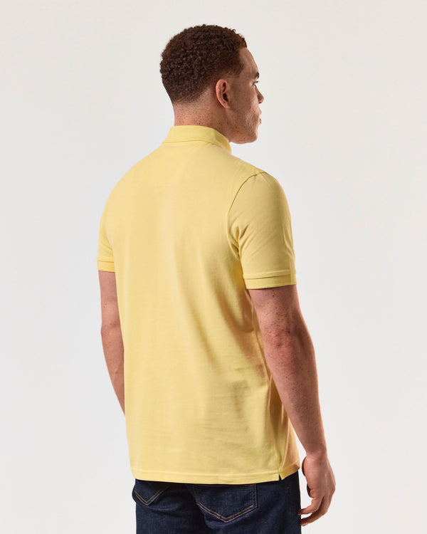 Caneiros Polo Shirt Butter Yellow