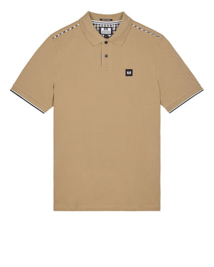 Sakai Polo Shirt Cognac Brown - Plus Size