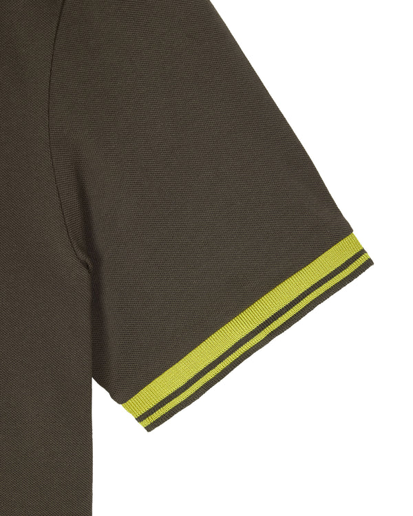 Levanto Polo Shirt Castle Green/Limeish Green