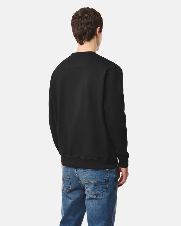 Felpa grafica Hebdofin nera