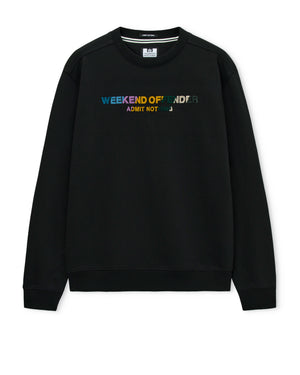 Hebdofin Graphic Sweatshirt Black