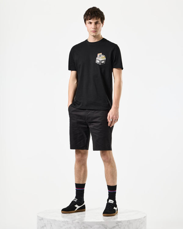 Diggin Graphic T-Shirt Black