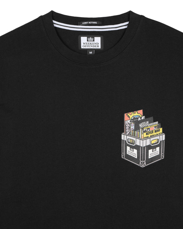 Diggin Graphic T-Shirt Black