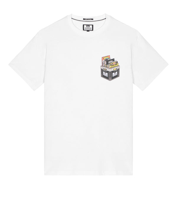 Diggin Graphic T-Shirt White