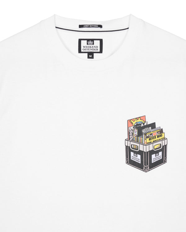 Diggin Graphic T-Shirt White