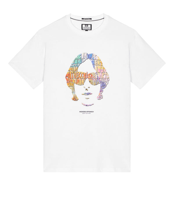 Kinky Afro Graphic T-Shirt White