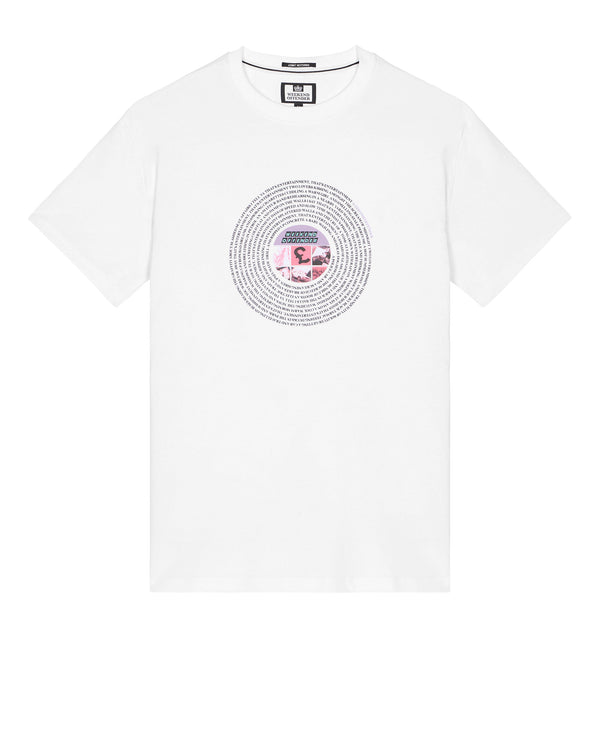 Entertainment Graphic T-Shirt White