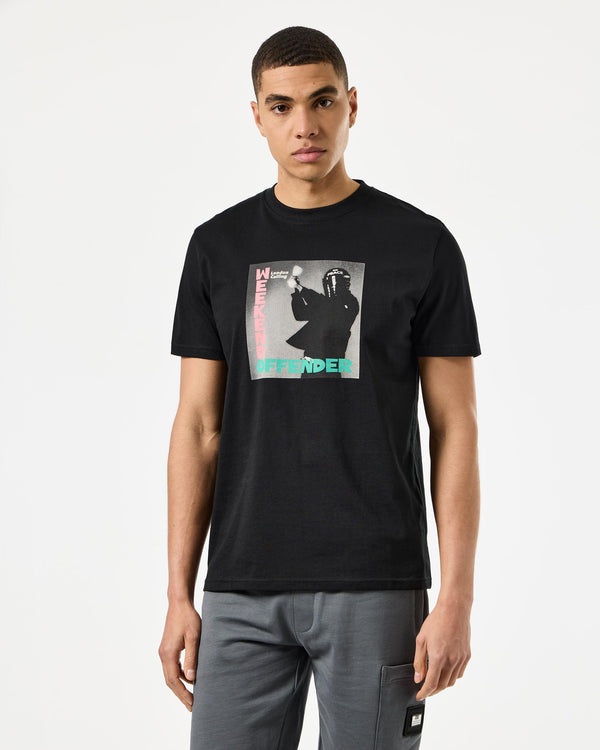 London Calling Graphic T-Shirt Black