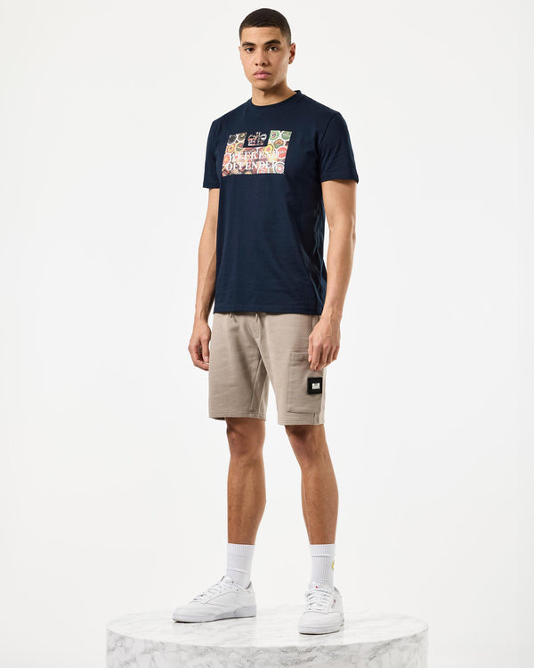 Caps Graphic T-Shirt Navy