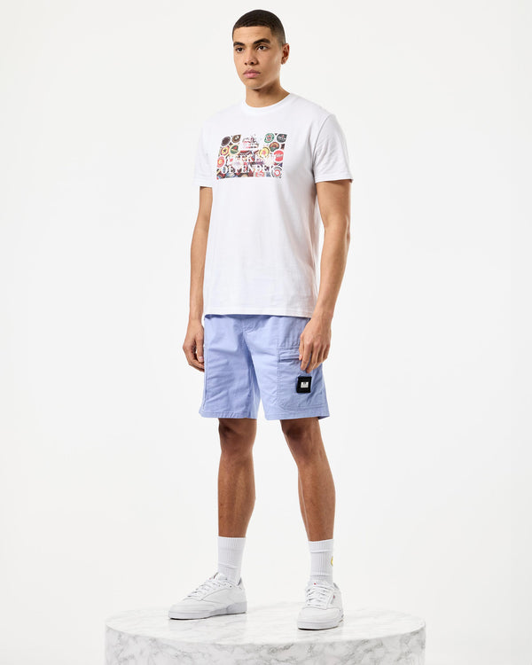 Uptown Utility Shorts Cornflower Blue