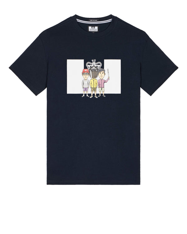 Weekend Graphic T-Shirt Navy