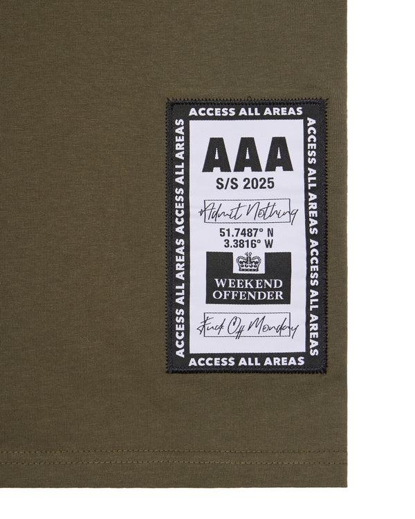 AAA Graphic T-Shirt Castle Green