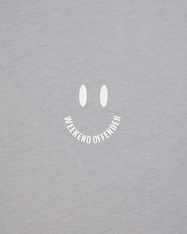 Smile Graphic T-Shirt Smokey Grey